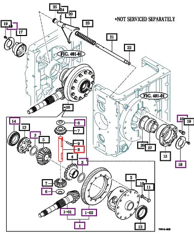 Mahindra Tractor Shaft, Diff Pinion 19022430070 Mahindra Direct Parts