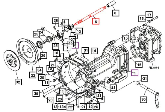Mahindra Tractor Shaft, Drive 19471335000 Mahindra Direct Parts