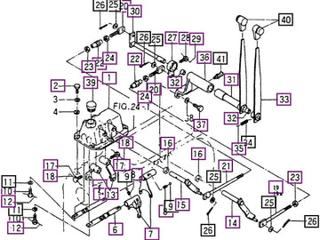 Mahindra Tractor Shift Lever Assy 14443070000 Mahindra Direct Parts