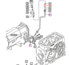Mahindra Tractor Shifter Boot 15602800044 Mahindra Direct Parts