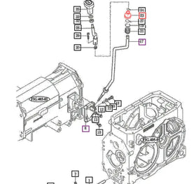 Mahindra Tractor Shifter Boot 15602800044 Mahindra Direct Parts