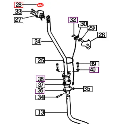 Mahindra Tractor Shifter Knob Cap 18717512040 Mahindra Direct Parts