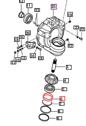 Mahindra Tractor Shim 17994410040 Mahindra Direct Parts