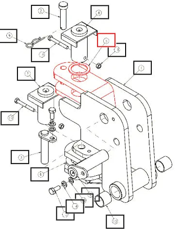 Mahindra Tractor Shim 3.2t ANSBSF40-1930 Mahindra Direct Parts