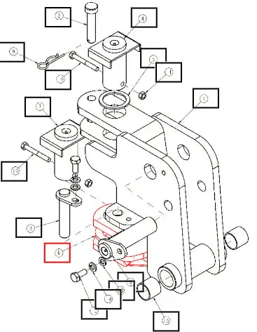 Mahindra Tractor Shim 6t ANSBSF66A-1940 Mahindra Direct Parts