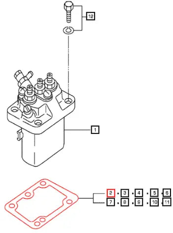 Mahindra Tractor Shim Adjusting T 0 2 30l65 06800 006054357K01 Mahindra Direct Parts