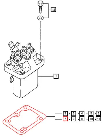 Mahindra Tractor Shim Adjusting T 0 6 30l65 07400 006054362K01 Mahindra Direct Parts