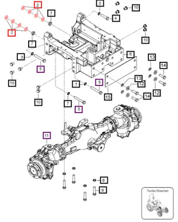 Mahindra Tractor Shim Crs 008011556V1 Mahindra Direct Parts