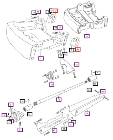 Mahindra Tractor Shim Front Axle Support - 0.1 007600413C1 Mahindra Direct Parts