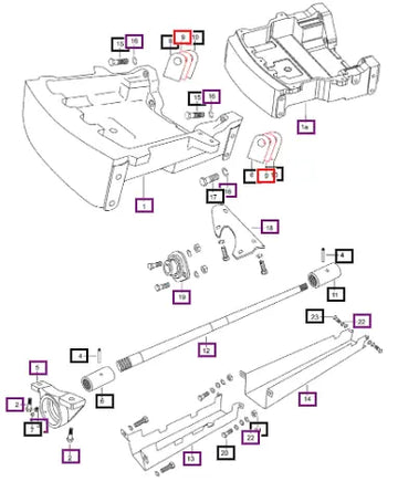 Mahindra Tractor Shim Front Axle Support - 0.2 007600412C1 Mahindra Direct Parts