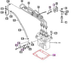 Mahindra Tractor Shim - Fuel Injection Pump MM40904001 Mahindra Direct Parts