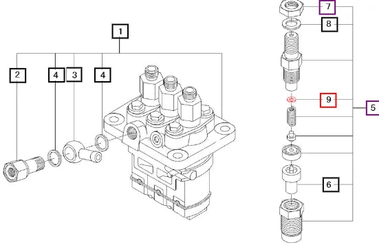 Mahindra Tractor Shim Kit 31S9401950 Mahindra Direct Parts