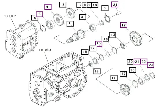 Mahindra Tractor Shim Set 10211321000 Mahindra Direct Parts