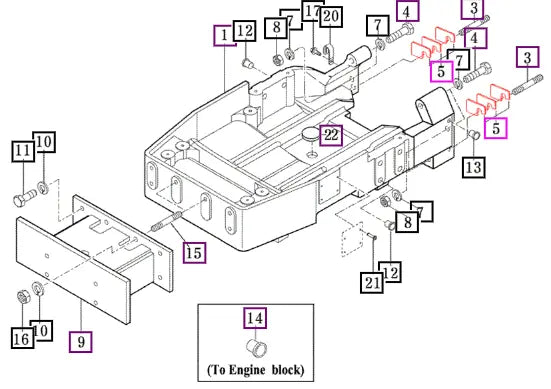 Mahindra Tractor Shim Set 18994100050 Mahindra Direct Parts