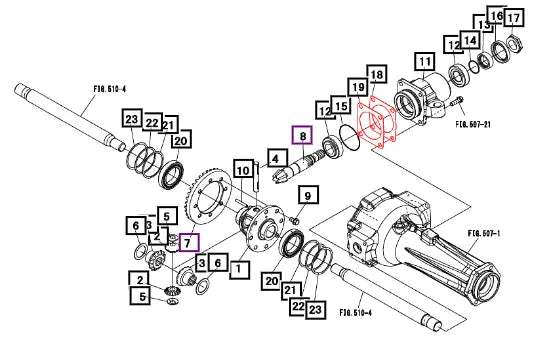 Mahindra Tractor Shim Set 19483130000 Mahindra Direct Parts