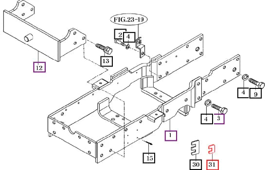 Mahindra Tractor Shim Set, A 16744100050 Mahindra Direct Parts