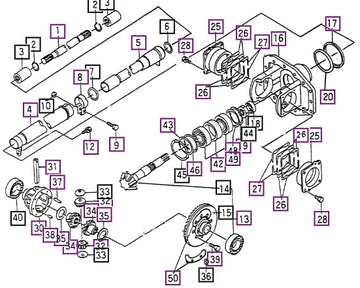 Mahindra Tractor Shim (b) (spec.t=0.1) 14444110110 Mahindra Direct Parts