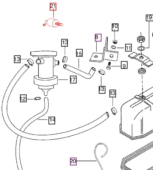 Mahindra Tractor Short Link Coupler 007700572B91 Mahindra Direct Parts
