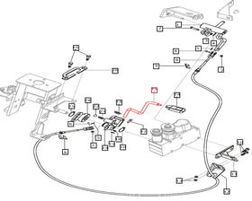 Mahindra Tractor Shuttle Lever E008002649B1 Mahindra Direct Parts
