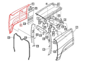 Mahindra Tractor Side Cover LH 19021115BP0 (Copy) Mahindra