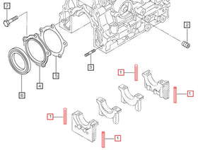 Mahindra Tractor Side Seal 006053105N01 Mahindra Direct Parts