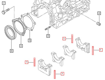 Mahindra Tractor Side Seal 006053105N01 Mahindra Direct Parts