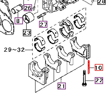 Mahindra Tractor Side Seal MM406228 Mahindra Direct Parts