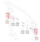 Mahindra Tractor Signal Light for ROPS H07706871K91 Mahindra Direct Parts
