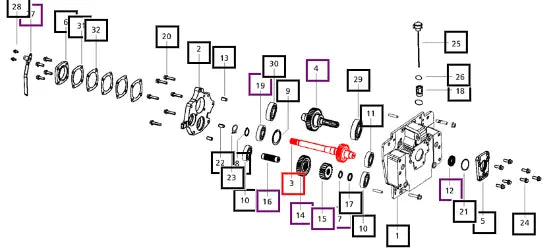 Mahindra Tractor Single 006503428D1 Mahindra Direct Parts