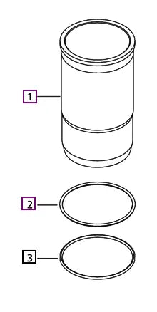 Mahindra Tractor Sleeve Non Moly Grade 3 006031555H1 Mahindra Direct Parts