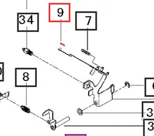 Mahindra Tractor Snap Pin - Governor Lever 31S9400710 Mahindra Direct Parts