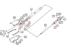 Mahindra Tractor Snap Ring 10070553001 Mahindra