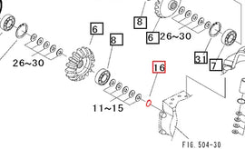 Mahindra Tractor Snap Ring 7400002500 Mahindra