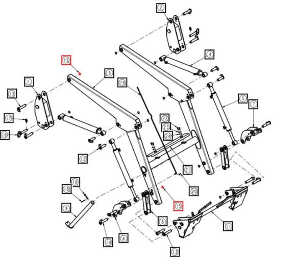 Mahindra Tractor Snap Ring ANSSN28M Mahindra