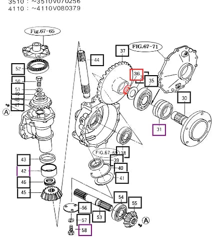 Mahindra Tractor Snap Ring D=5 14254330221 Mahindra Direct Parts