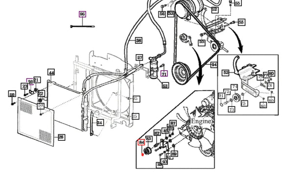Mahindra Tractor Snap Ring V7041400150 Mahindra