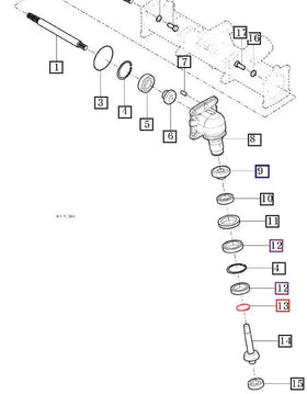 Mahindra Tractor Snap Ring V7041400400 Mahindra