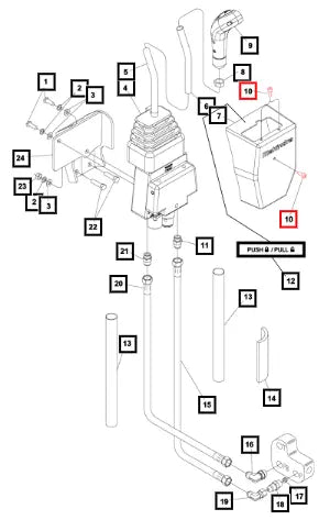 Mahindra Tractor Socket Head Cap Screw ¼”-20 X .5” KMW05461217 Mahindra Direct Parts