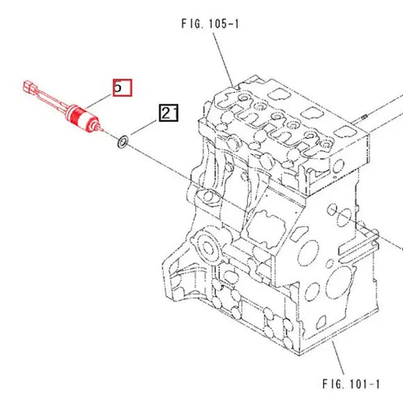 Mahindra Tractor Solenoid 99940006100 Mahindra Direct Parts