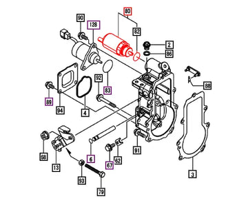 Mahindra Tractor Solenoid Power Control 119C00-61900 Mahindra Direct Parts