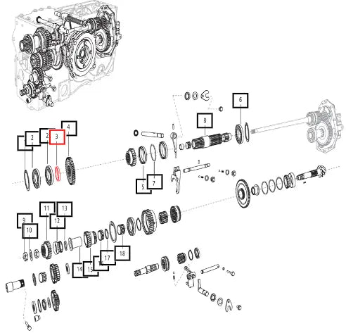 Mahindra Tractor Spacer 006506931D1 Mahindra Direct Parts