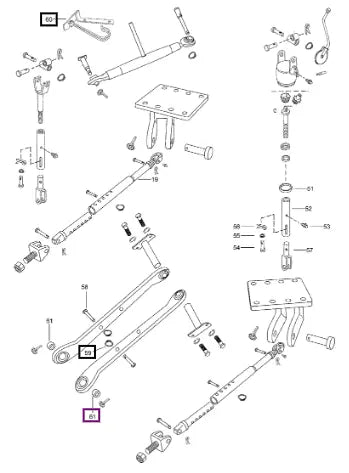Mahindra Tractor Spacer 007201880C1 Mahindra Direct Parts