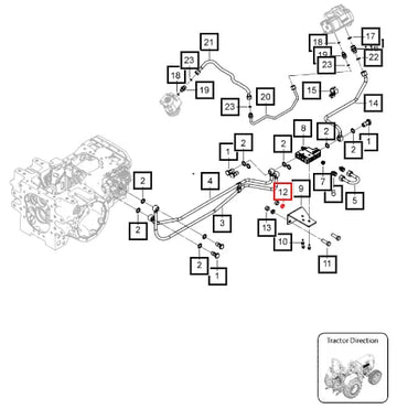 Mahindra Tractor Spacer 007213006V1 Mahindra Direct Parts