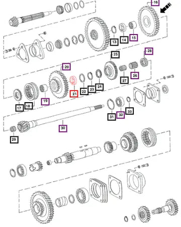 Mahindra Tractor Spacer 1.5 Mm Thk 005554795R1 Mahindra Direct Parts