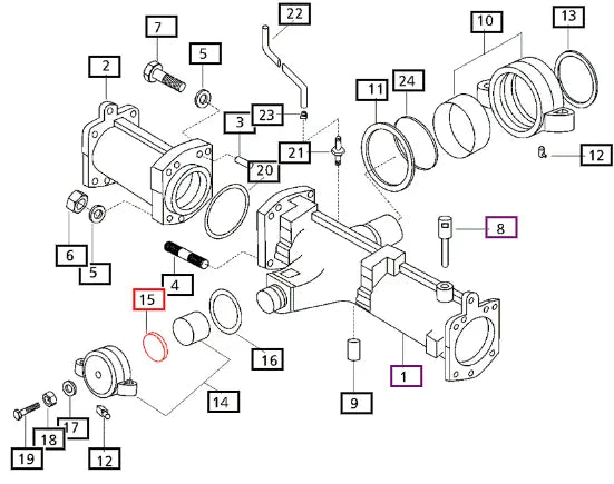 Mahindra Tractor Spacer 17994360150 Mahindra Direct Parts
