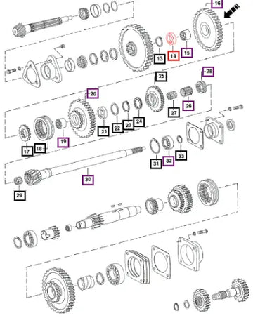 Mahindra Tractor Spacer 3.5mm Thick 005554788R1 Mahindra Direct Parts
