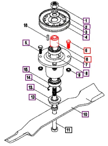 Mahindra Tractor Spacer BSMM035078 Mahindra Direct Parts