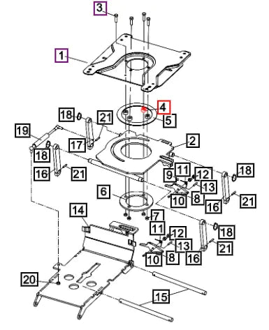 Mahindra Tractor Spacer Collar Y100-710030 Mahindra Direct Parts