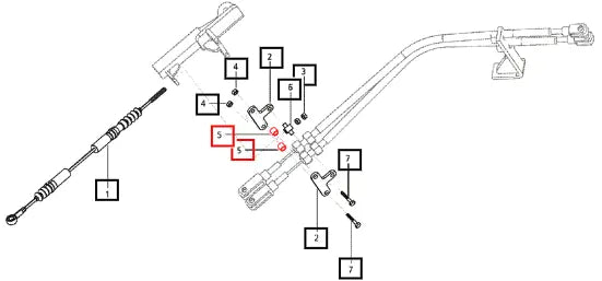 Mahindra Tractor Spacer E007607156D1 Mahindra Direct Parts