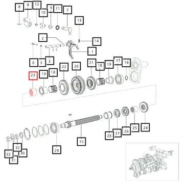 Mahindra Tractor Spacer Front 006505130D1 Mahindra Direct Parts